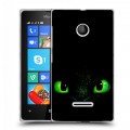 Дизайнерский пластиковый чехол для Microsoft Lumia 435 Как приручить дракона