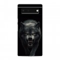 Полупрозрачный дизайнерский силиконовый чехол для Google Pixel 6 Волк