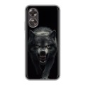 Полупрозрачный дизайнерский пластиковый чехол для OPPO A17 Волк
