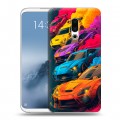 Полупрозрачный дизайнерский пластиковый чехол для Meizu 16th Plus Тачки