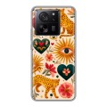 Полупрозрачный дизайнерский пластиковый чехол для Xiaomi 13T Модный принт