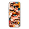 Полупрозрачный дизайнерский пластиковый чехол для Xiaomi Redmi 10C Модный принт