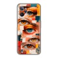 Полупрозрачный дизайнерский силиконовый чехол для Realme C31 Модный принт