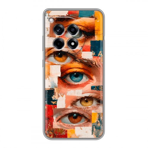 Полупрозрачный дизайнерский пластиковый чехол для OnePlus Ace 3 Модный принт