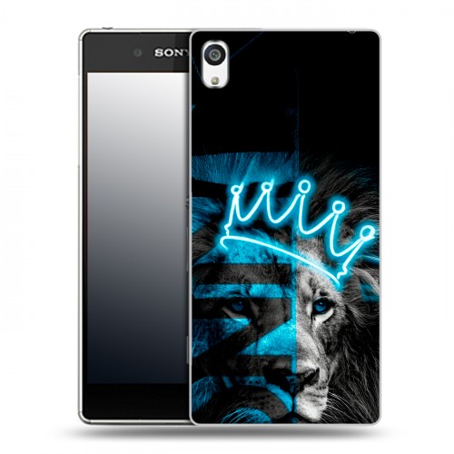 Дизайнерский пластиковый чехол для Sony Xperia E5 Король лев