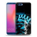 Дизайнерский пластиковый чехол для Huawei Honor View 10 Король лев