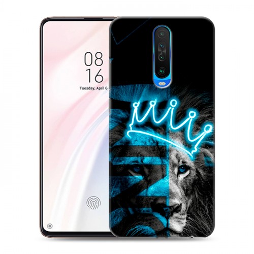 Дизайнерский пластиковый чехол для Xiaomi RedMi K30 Король лев