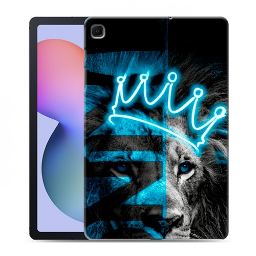 Дизайнерский силиконовый чехол для Samsung Galaxy Tab S6 Lite Король лев