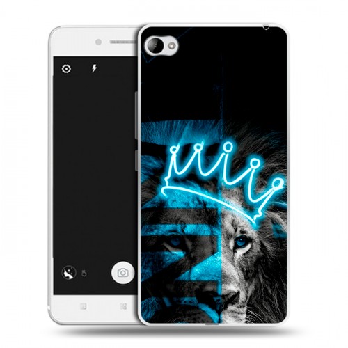 Дизайнерский пластиковый чехол для Lenovo S90 Король лев