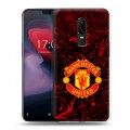 Дизайнерский пластиковый чехол для OnePlus 6 Manchester United