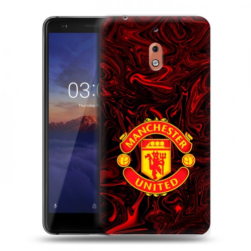 Дизайнерский силиконовый чехол для Nokia 2.1 Manchester United