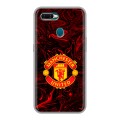 Дизайнерский силиконовый чехол для OPPO AX7 Manchester United
