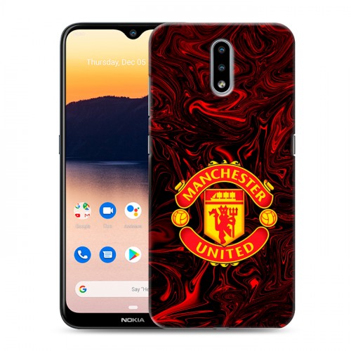 Дизайнерский силиконовый чехол для Nokia 2.3 Manchester United