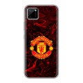 Дизайнерский силиконовый чехол для Realme C11 Manchester United