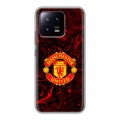 Дизайнерский силиконовый чехол для Xiaomi 13 Manchester United