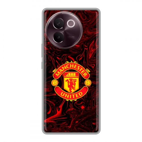 Дизайнерский силиконовый чехол для Vivo V30e Manchester United