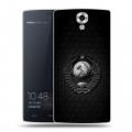 Дизайнерский силиконовый чехол для Homtom HT7 Герб Флаг СССР