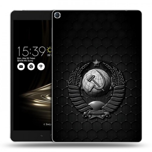 Дизайнерский силиконовый чехол для ASUS ZenPad 3S 10 Герб Флаг СССР