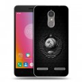 Дизайнерский пластиковый чехол для Lenovo K6 Герб Флаг СССР