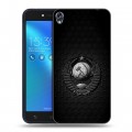 Дизайнерский силиконовый чехол для Asus ZenFone Live Герб Флаг СССР