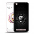 Дизайнерский пластиковый чехол для Xiaomi RedMi 5A Герб Флаг СССР