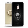 Дизайнерский силиконовый чехол для Alcatel 3C Герб Флаг СССР