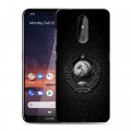 Дизайнерский силиконовый чехол для Nokia 3.2 Герб Флаг СССР