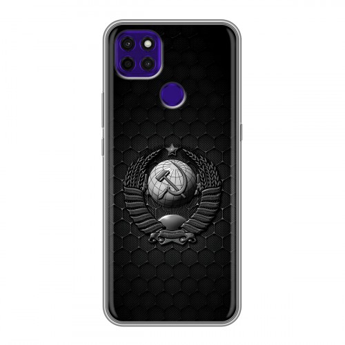 Дизайнерский силиконовый чехол для Lenovo K12 Pro Герб Флаг СССР