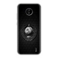 Дизайнерский силиконовый чехол для Nokia C20 Герб Флаг СССР