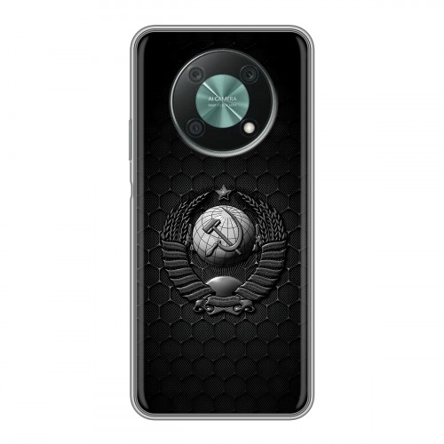 Дизайнерский силиконовый чехол для Huawei Nova Y90 Герб Флаг СССР