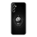 Дизайнерский силиконовый чехол для Samsung Galaxy A14 Герб Флаг СССР