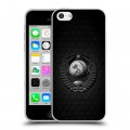 Дизайнерский пластиковый чехол для Iphone 5c Герб Флаг СССР