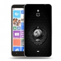 Дизайнерский пластиковый чехол для Nokia Lumia 1320 Герб Флаг СССР