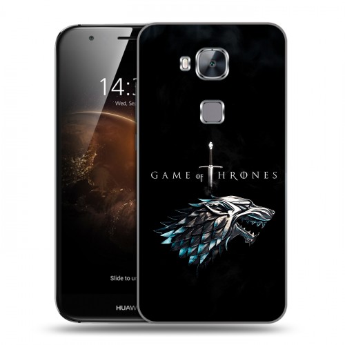 Дизайнерский пластиковый чехол для Huawei G8 Игра Престолов Game Thrones
