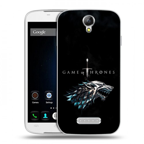 Дизайнерский силиконовый чехол для Doogee X6 Игра Престолов Game Thrones