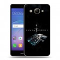 Дизайнерский пластиковый чехол для Huawei Y3 (2017) Игра Престолов Game Thrones