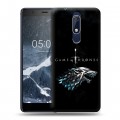 Дизайнерский пластиковый чехол для Nokia 5.1 Игра Престолов Game Thrones