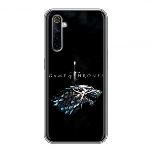 Дизайнерский силиконовый с усиленными углами чехол для Realme 6 Игра Престолов Game Thrones