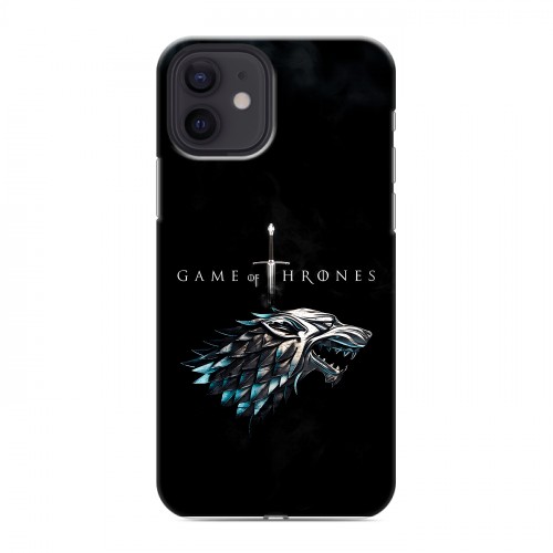 Дизайнерский силиконовый чехол для Iphone 12 Игра Престолов Game Thrones