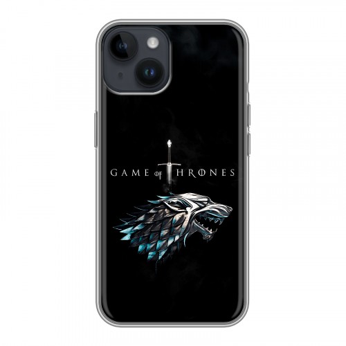 Дизайнерский силиконовый чехол для Iphone 14 Игра Престолов Game Thrones