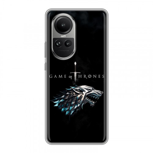 Дизайнерский силиконовый чехол для OPPO Reno10 Игра Престолов Game Thrones