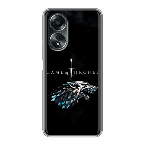 Дизайнерский силиконовый чехол для OPPO A58 4G Игра Престолов Game Thrones