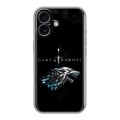 Дизайнерский силиконовый чехол для Iphone 16 Игра Престолов Game Thrones