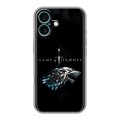 Дизайнерский силиконовый чехол для Iphone 16 Plus Игра Престолов Game Thrones