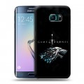Дизайнерский силиконовый чехол для Samsung Galaxy S6 Edge Игра Престолов Game Thrones