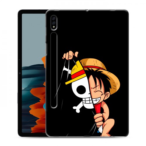 Дизайнерский силиконовый чехол для Samsung Galaxy Tab S7 One Piece Ван Пис