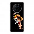 Дизайнерский силиконовый с усиленными углами чехол для Huawei Mate 50 One Piece Ван Пис