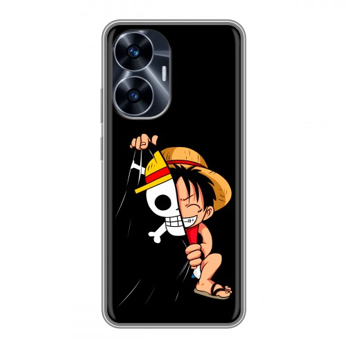 Дизайнерский силиконовый чехол для Realme C55 One Piece Ван Пис