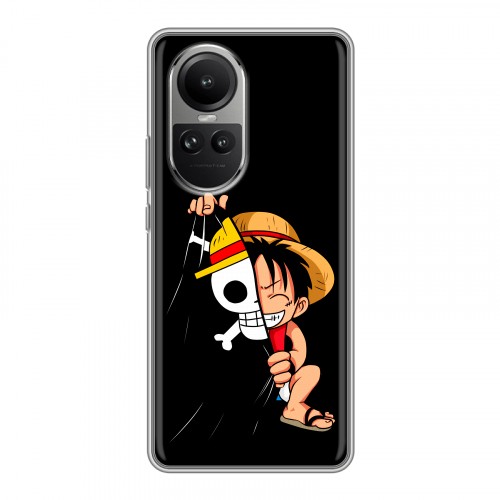 Дизайнерский силиконовый чехол для OPPO Reno10 One Piece Ван Пис
