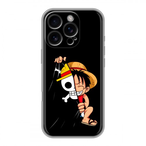 Дизайнерский силиконовый чехол для Iphone 16 Pro One Piece Ван Пис